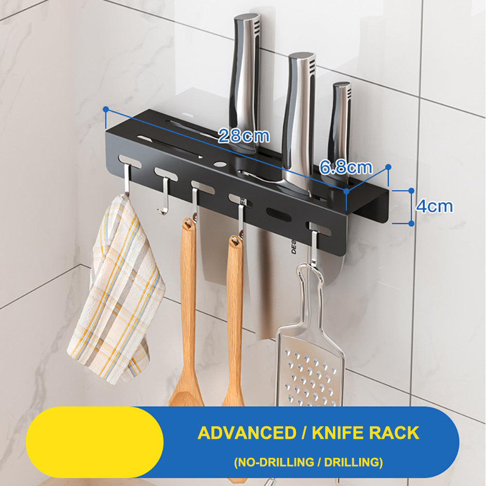 Stainless Steel Wall Mounted Storage Rack