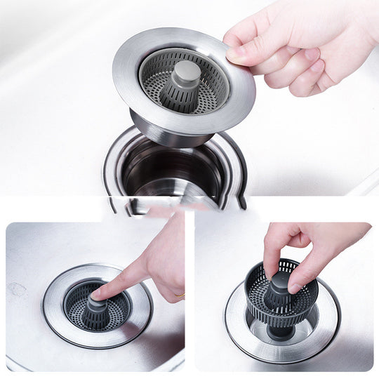 Stainless Steel Sink Strainer