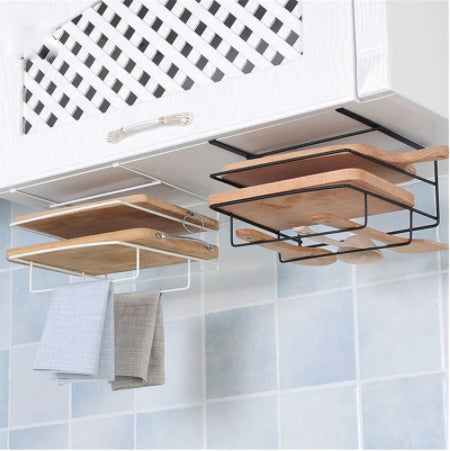 Double Layer Kitchen Towel Rack