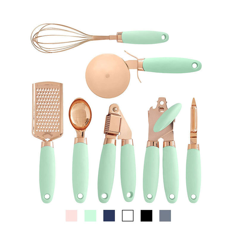 Plastic Measuring Spoons with Ring