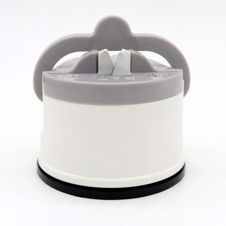 Gray Small Suction Cup Knife Sharpener
