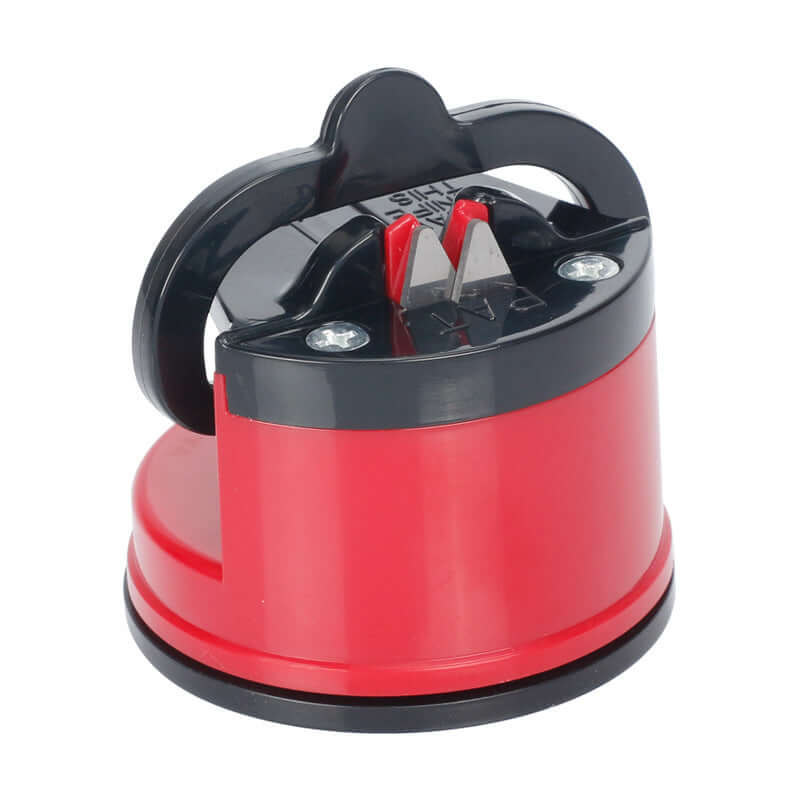 Red Small Suction Cup Knife Sharpener